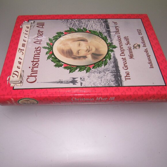 Dear America Christmas After All Minnie Swift Diary Great Depression Hardcover - Picture 2 of 4